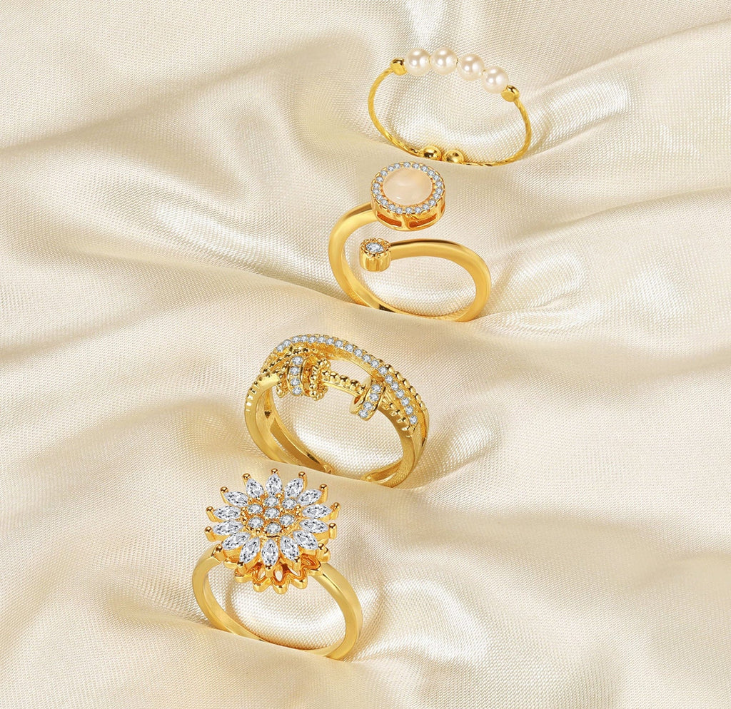 Calming Cute Ring Set